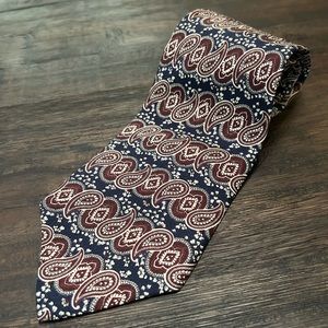 Villa Bugatti Italian Silk Tie